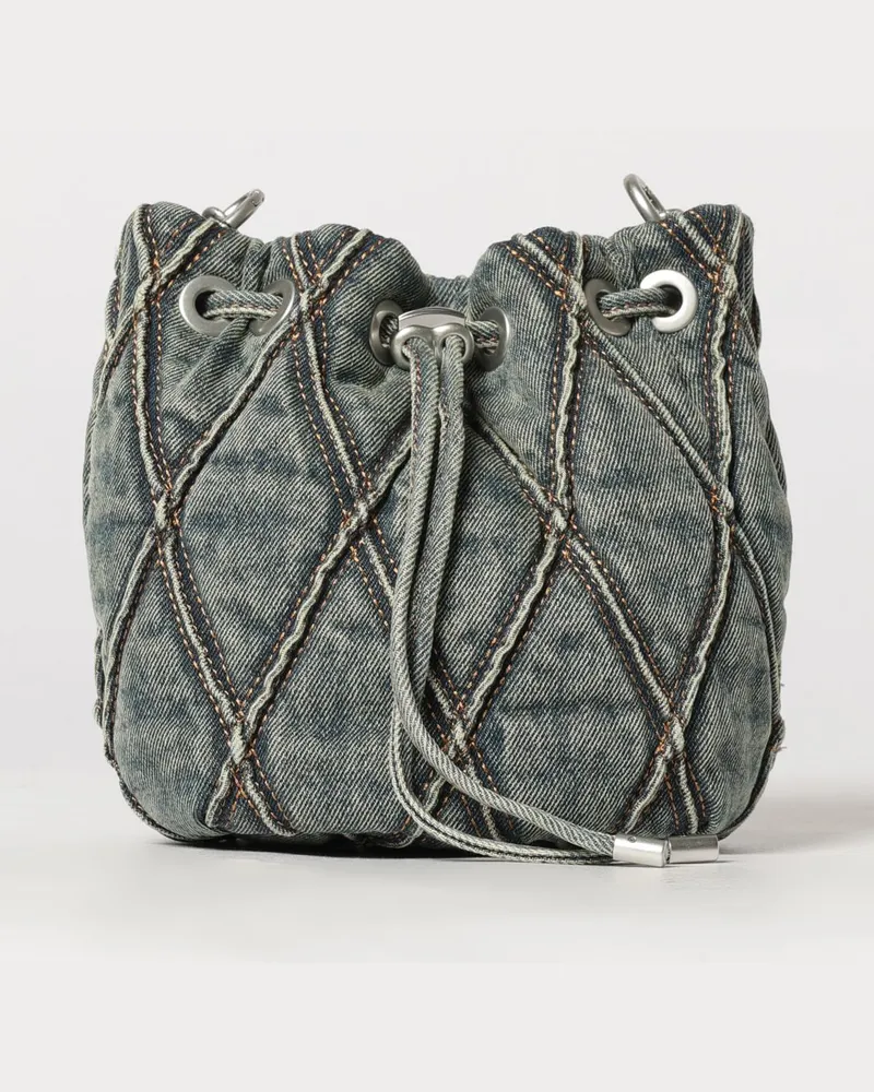 Diesel Schultertasche damen Denim