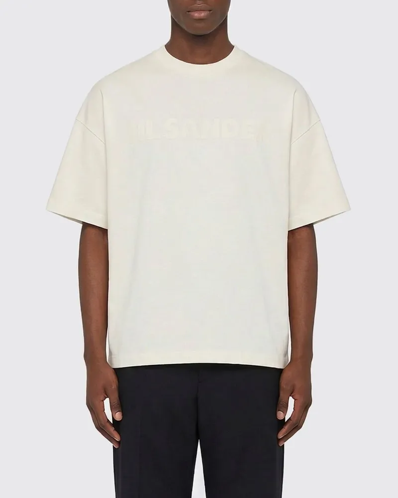 Jil Sander T-shirt herren Beige