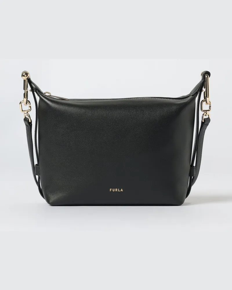 Furla Schultertasche damen Schwarz