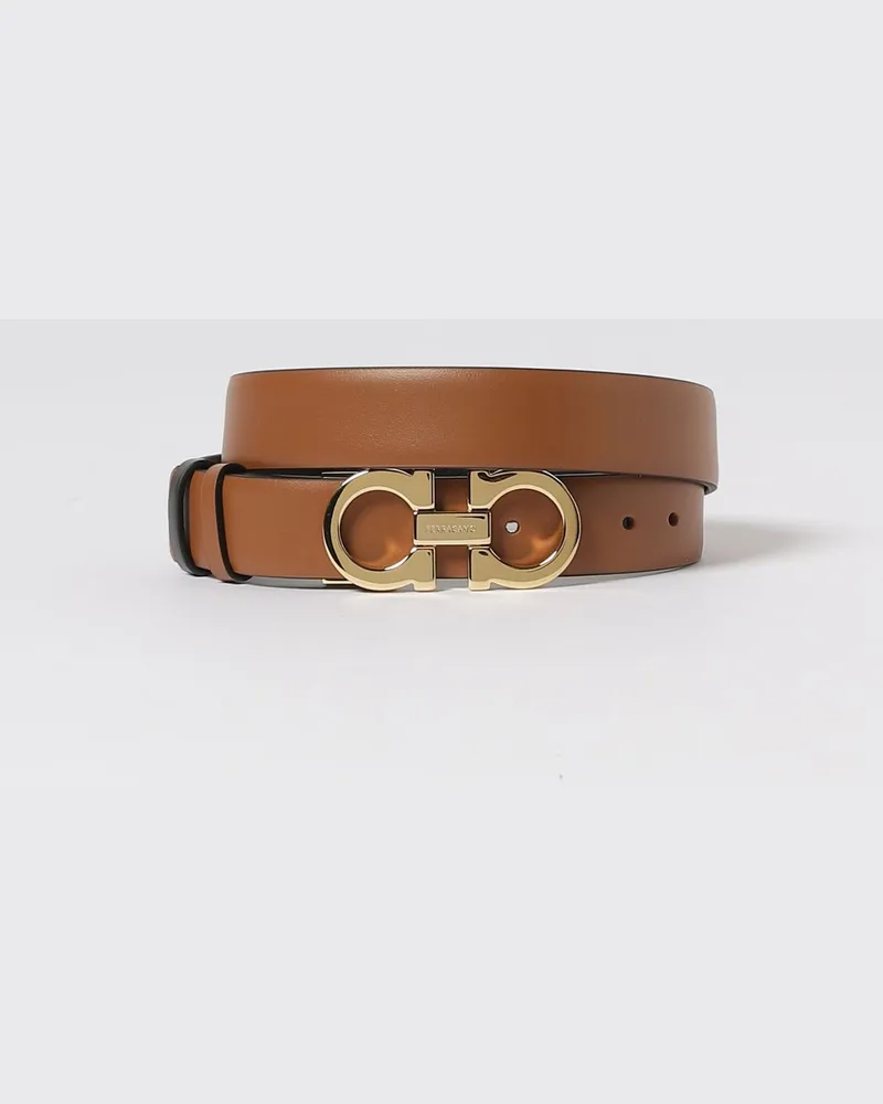 Ferragamo Grtel damen Braun