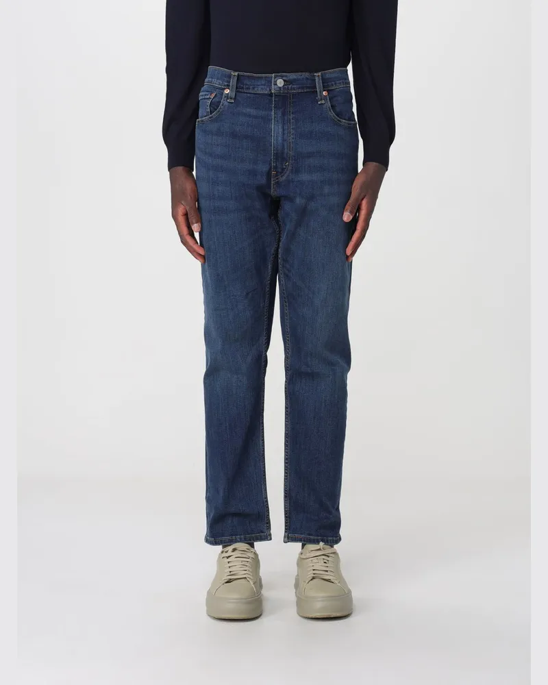 Levi's Tapered-Fit-Jeans aus Stretch-Baumwolldenim mit mittlerer Leibhöhe Blau