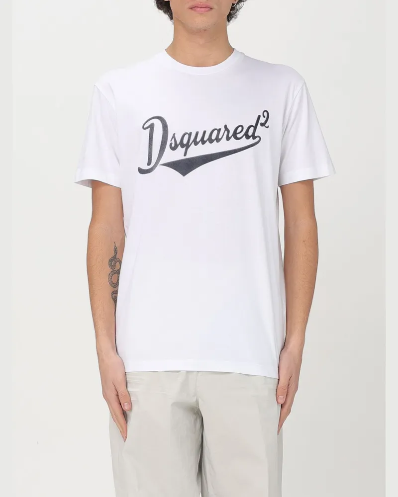 Dsquared2 T-shirt herren Weiß
