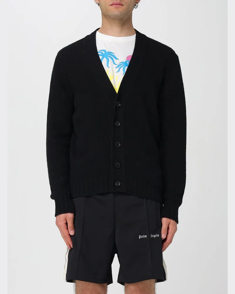 Palm Angels Strickjacke herren Schwarz