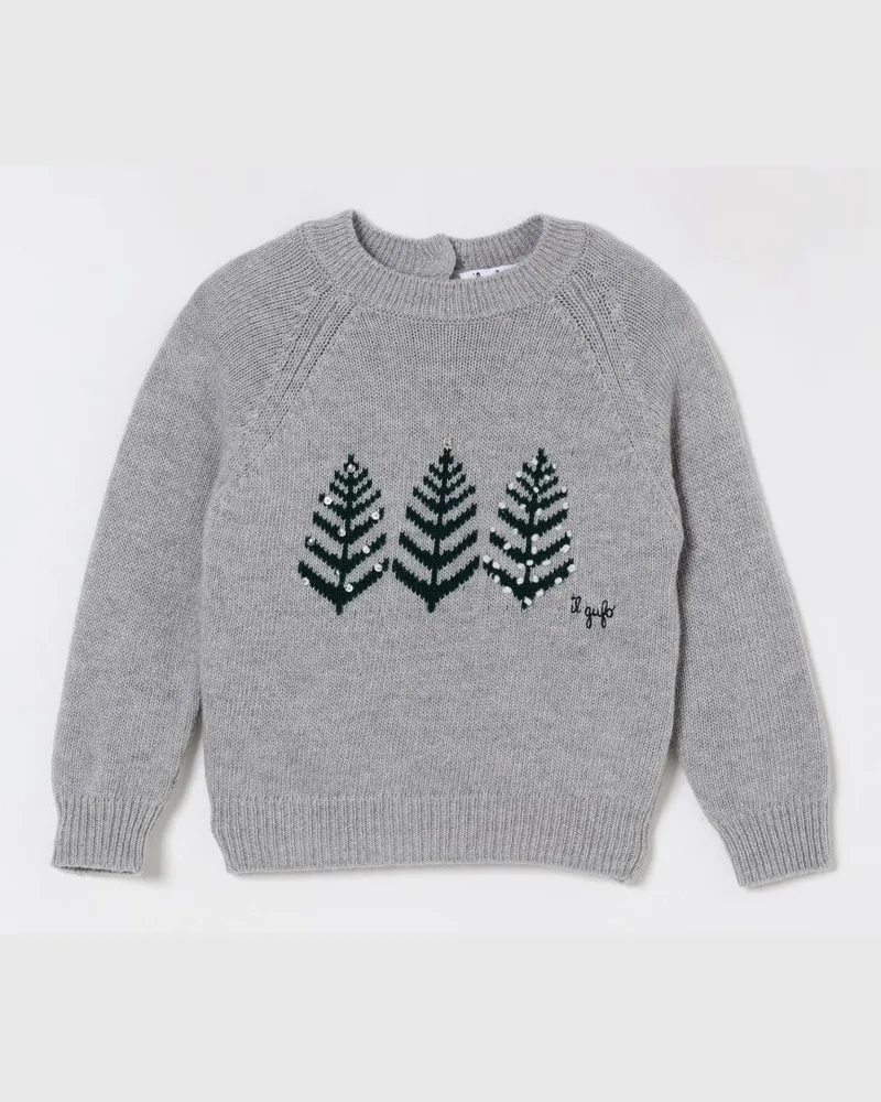 Il Gufo Pullover kinder Grau