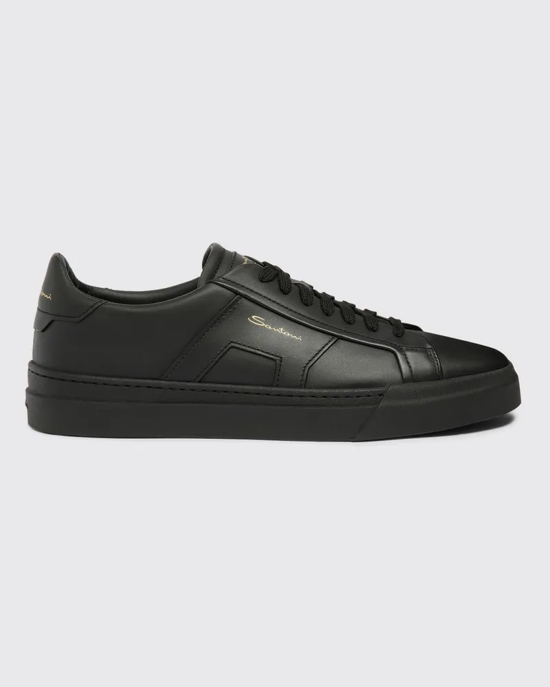 Santoni Sneakers herren Schwarz
