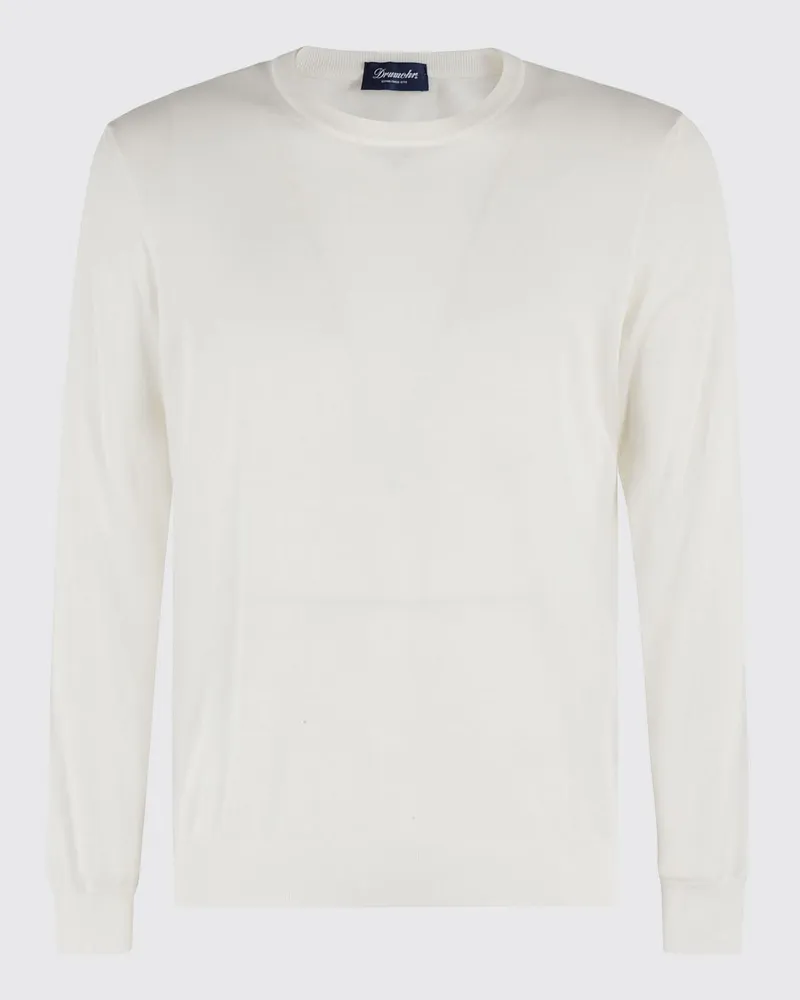 Drumohr  Polo herren Milch