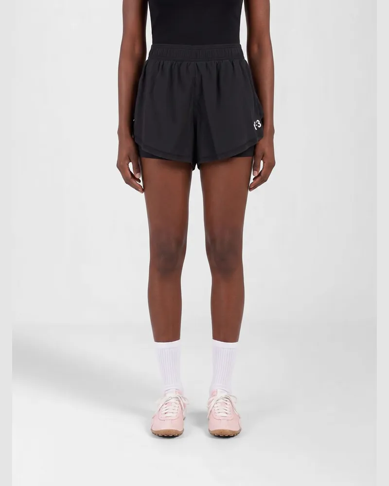 Y-3 Shorts damen Schwarz