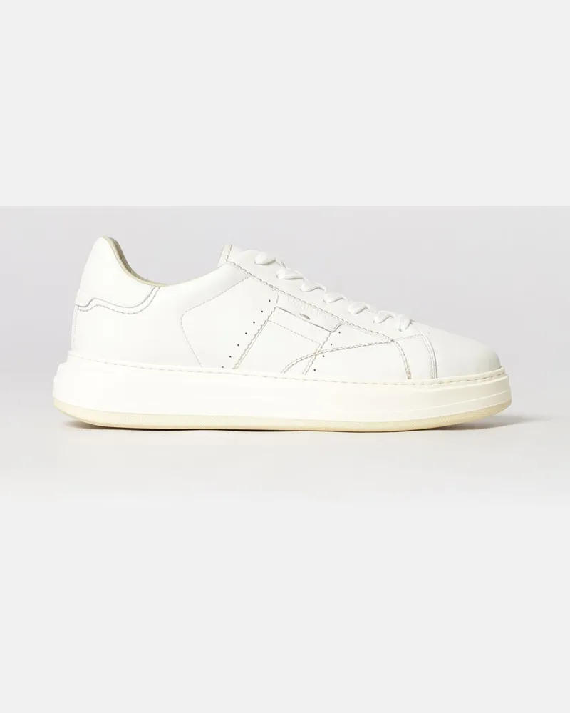 Woolrich Arrow Leder-Sneakers Weiß