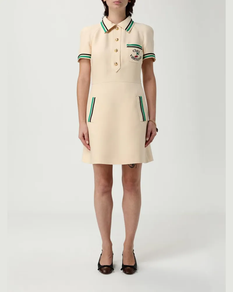 Valentino Garavani Kleider damen Beige