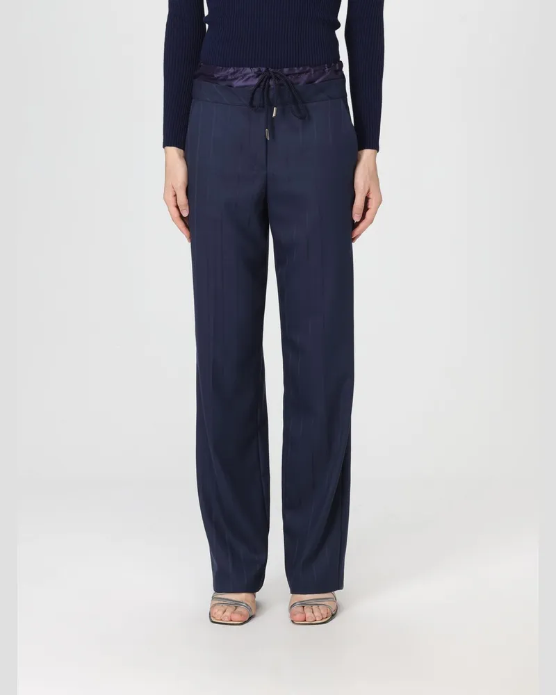 Simona Corsellini Hose damen Blau