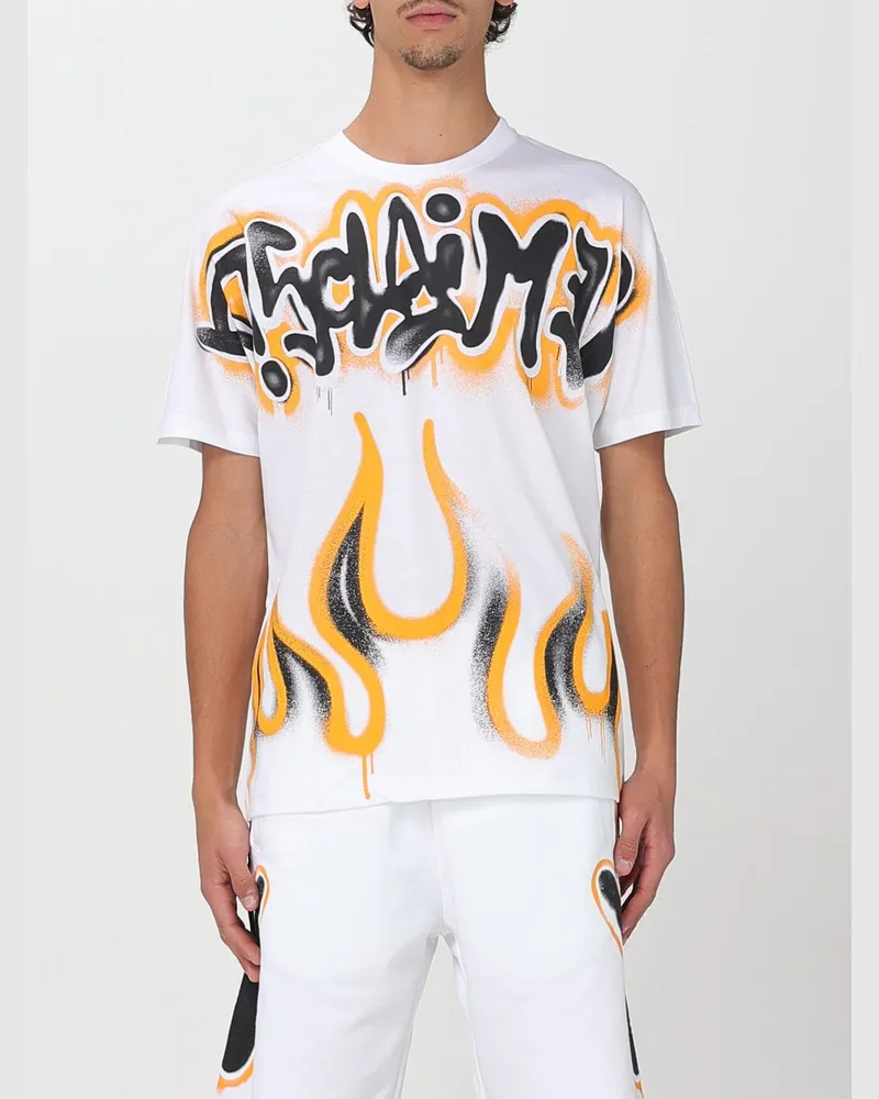 DISCLAIMER T-shirt herren Weiß