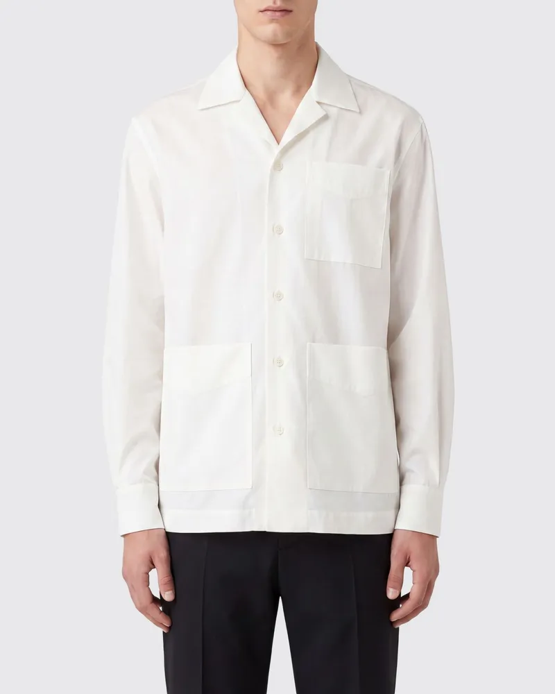 Bottega Veneta Hemd herren Weiß