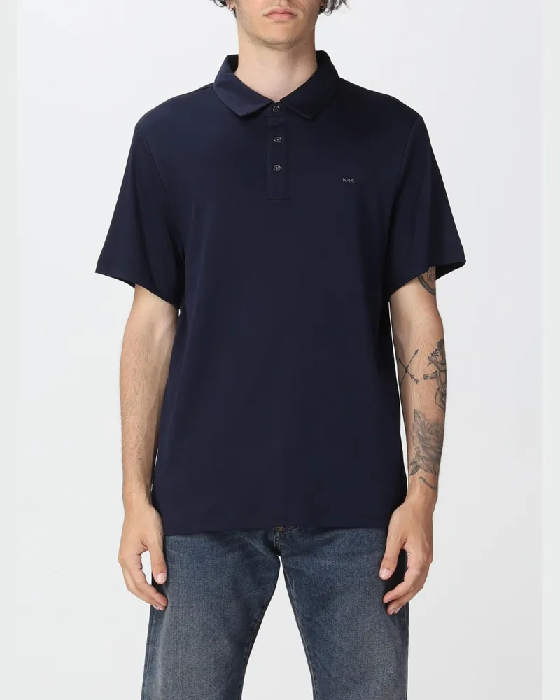 Michael Kors Herren Polo Blau