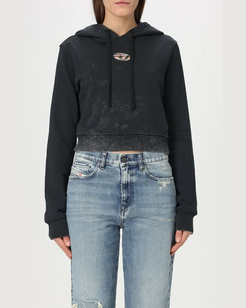 Diesel Sweatshirt damen Schwarz