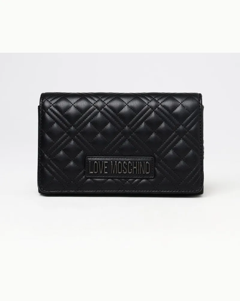 Moschino Schultertasche damen Schwarz