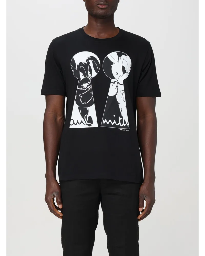Paul Smith T-shirt herren Schwarz