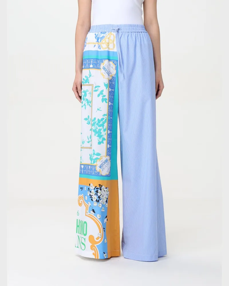 Moschino Hose damen Blau