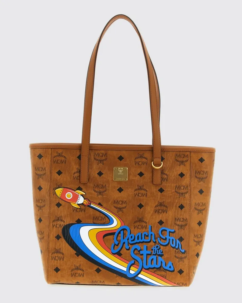 MCM Schultertasche damen Braun