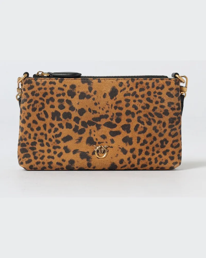 Pinko Schultertasche damen Beige