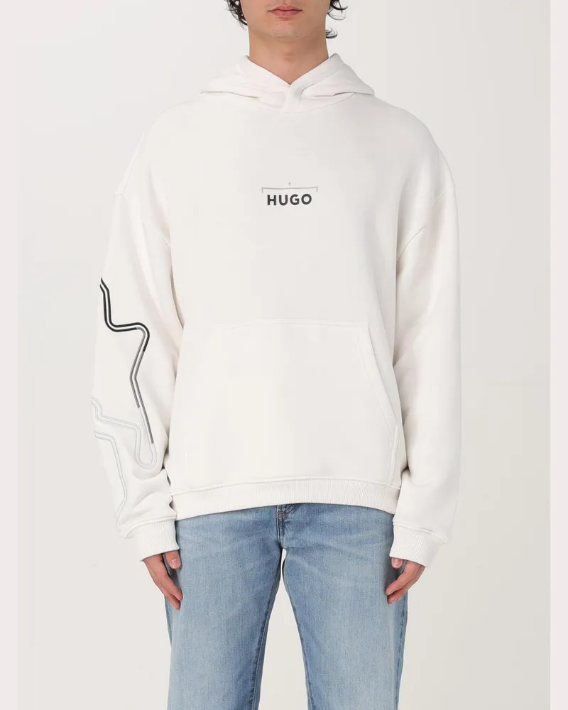 HUGO BOSS Sweatshirt herren Natural