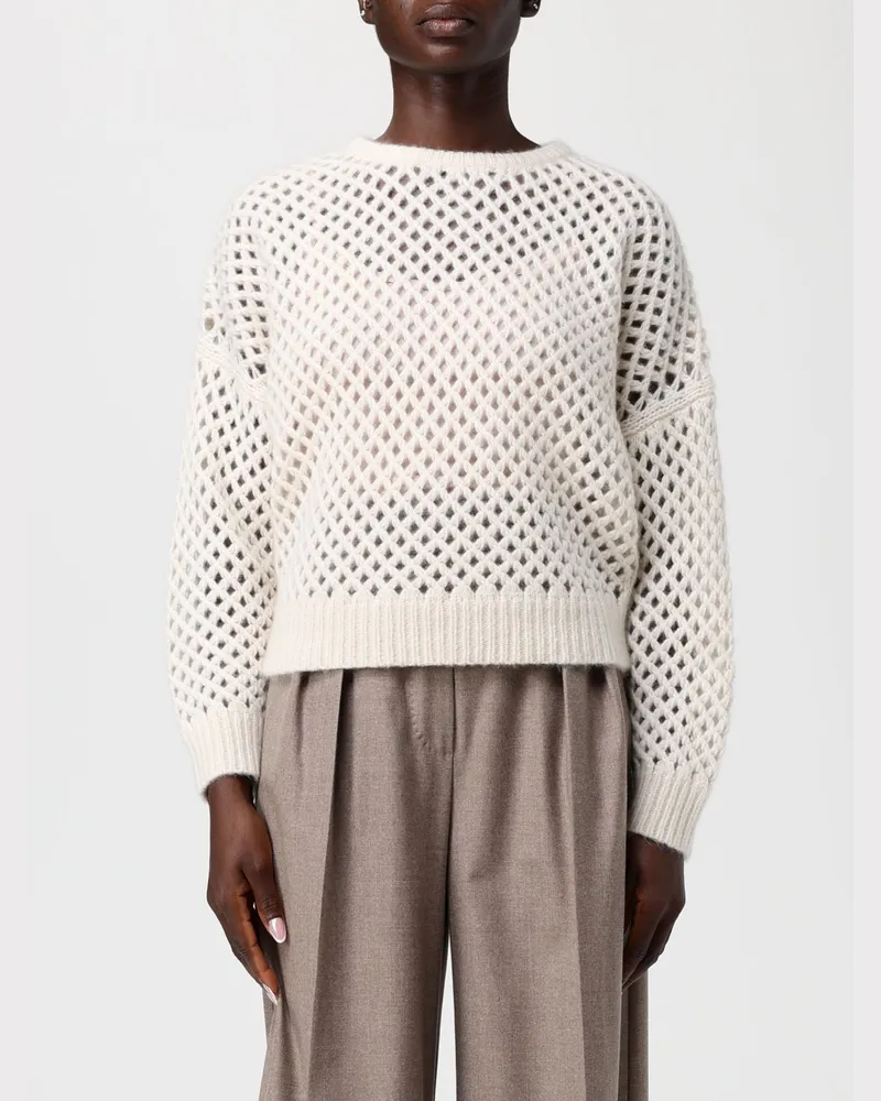 Max Mara Pullover damen Weiß