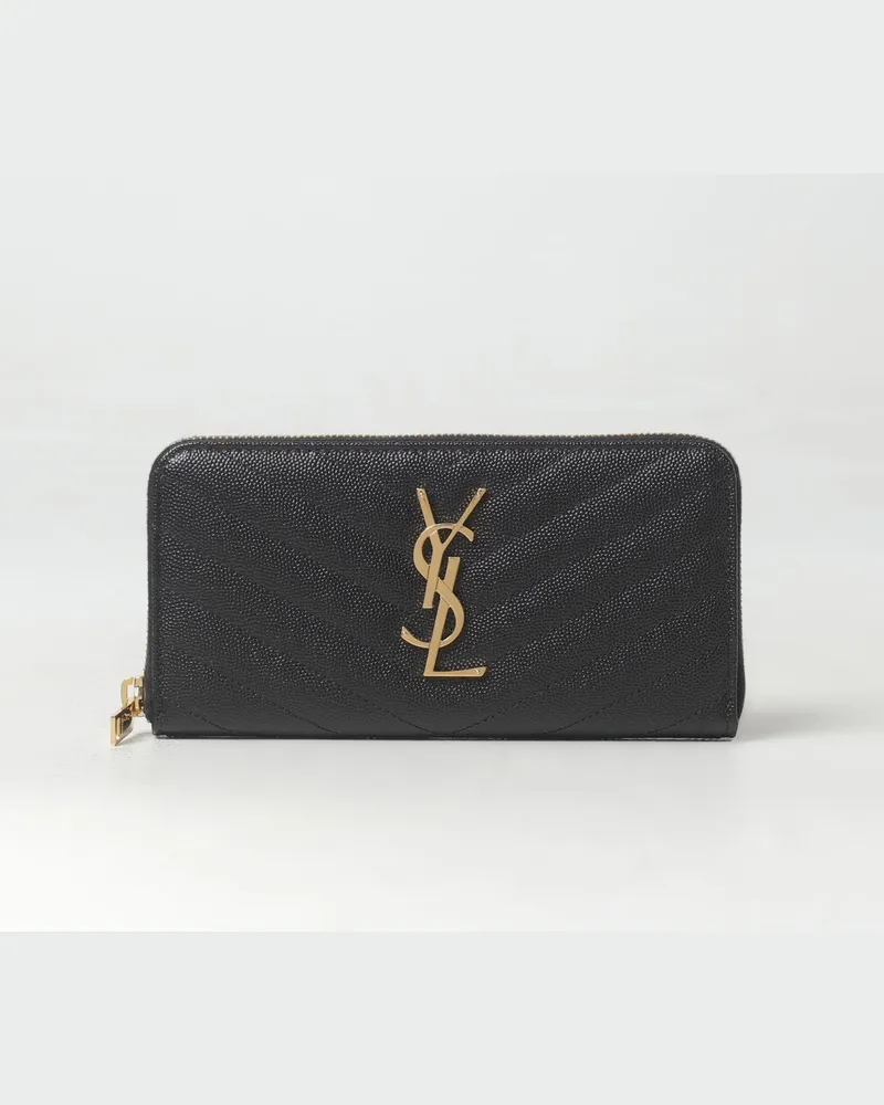 Saint Laurent Geldbeutel damen Schwarz