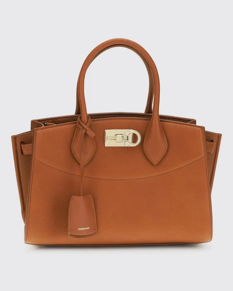Ferragamo Schultertasche damen Braun