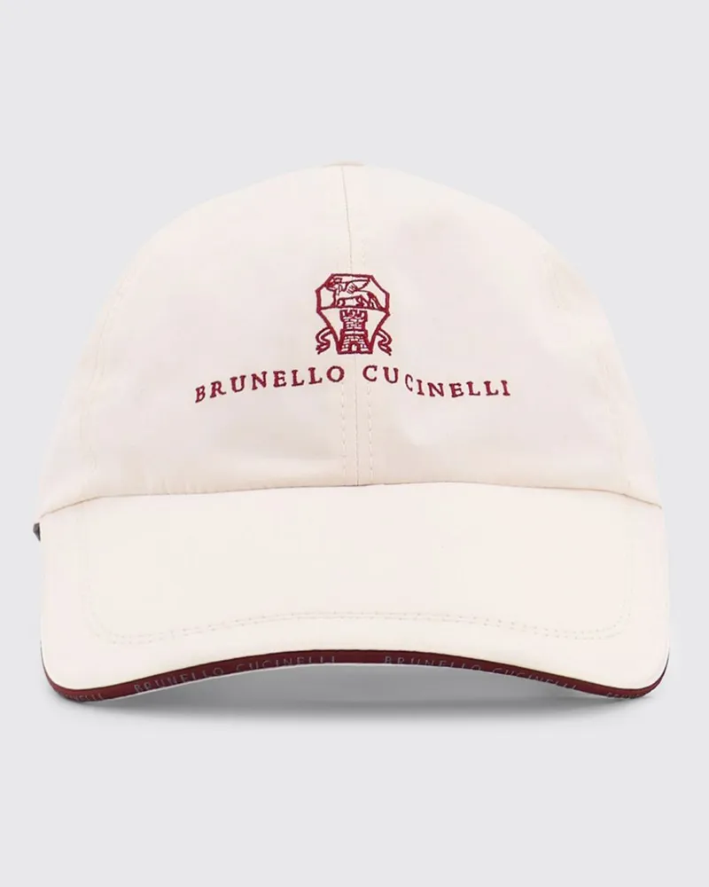 Brunello Cucinelli Hut herren Weiß