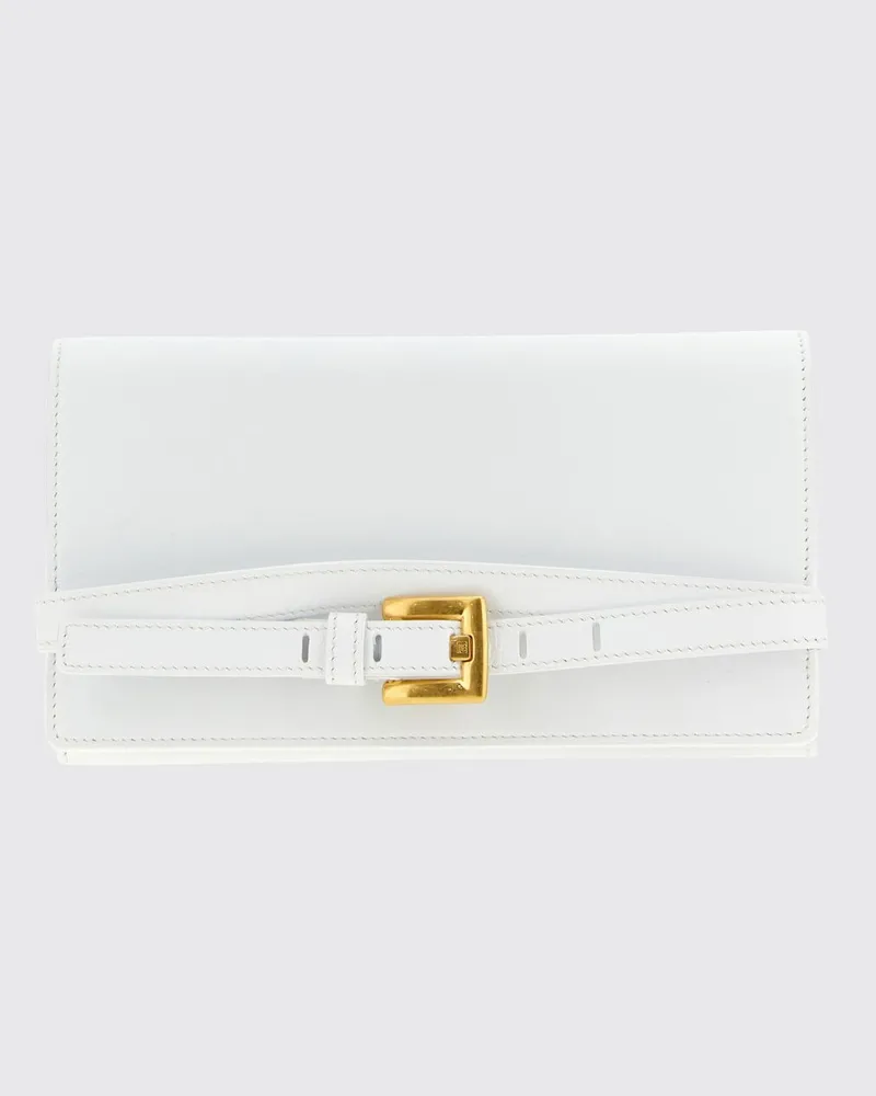 Balmain Aktentasche damen Weiß