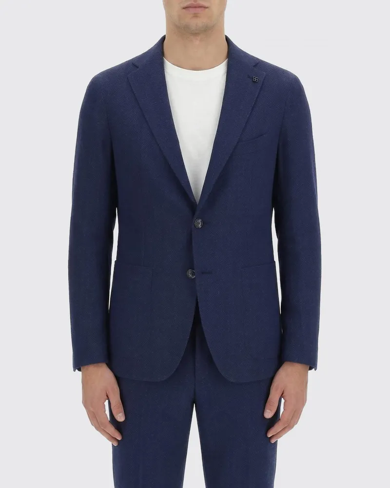 Tagliatore Jacke herren Blau