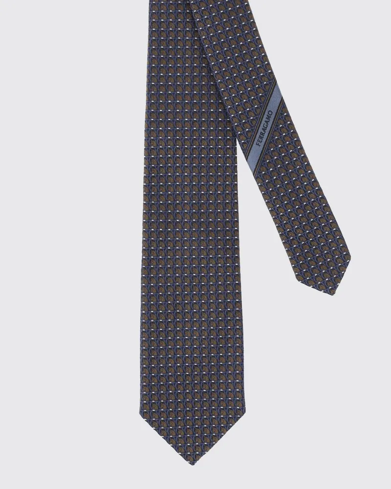 Ferragamo Krawatte herren Blau