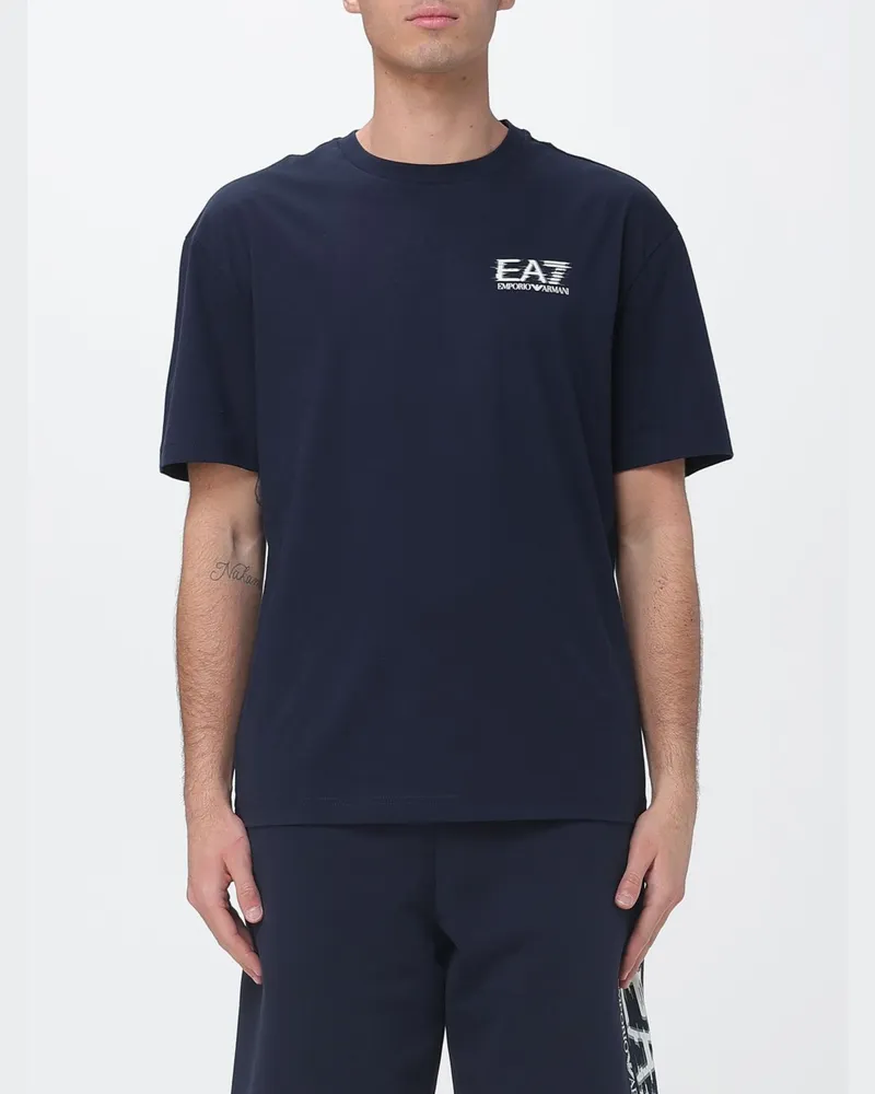 EA7 T-shirt herren Blau