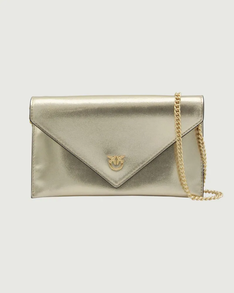 Pinko Schultertasche damen Gold