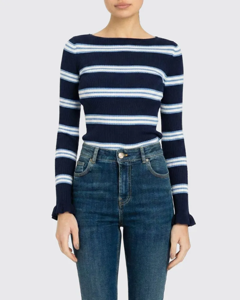 Twin-Set Top damen Blau