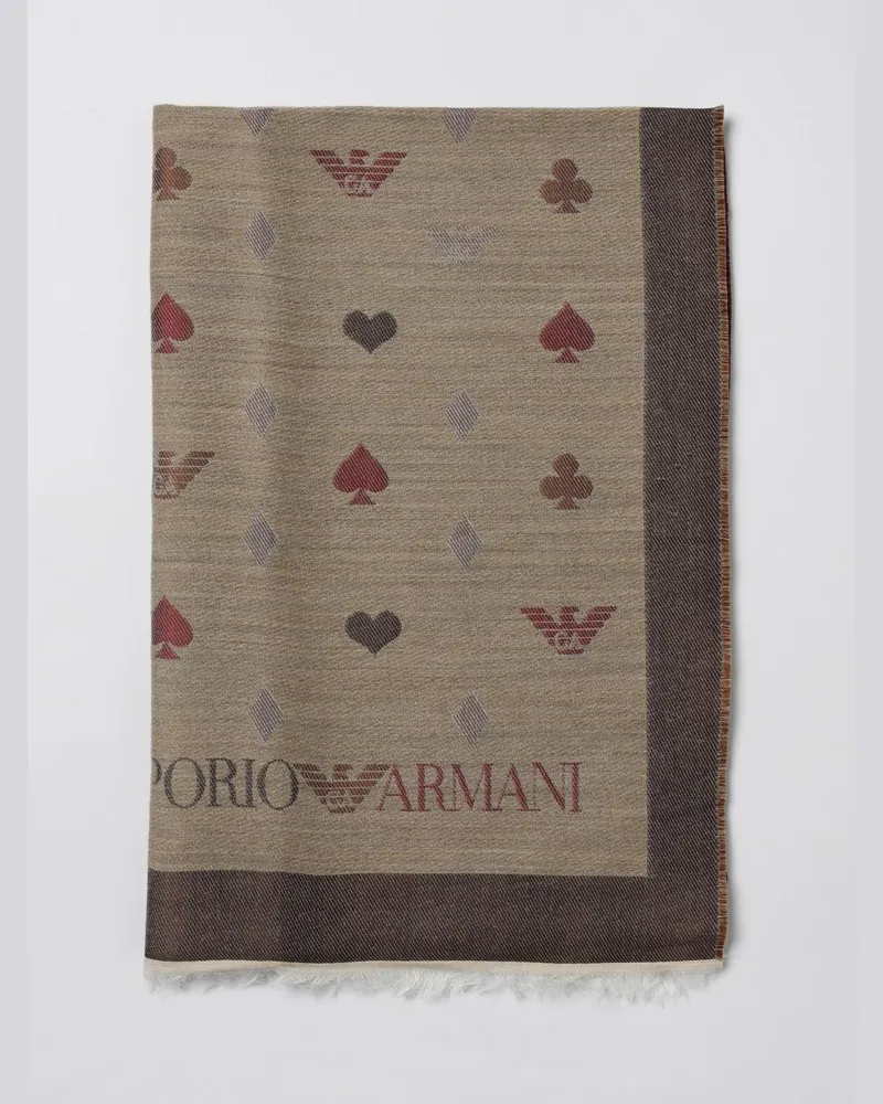 Emporio Armani Seidentuch damen Beige