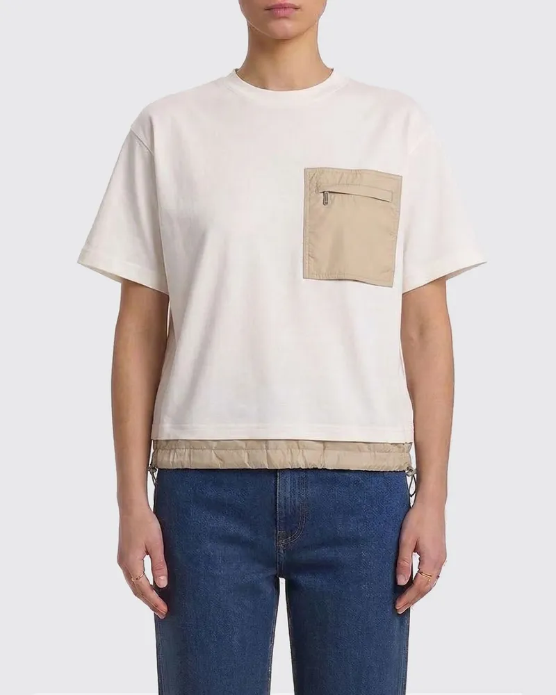 MOORER T-shirt damen Weiss