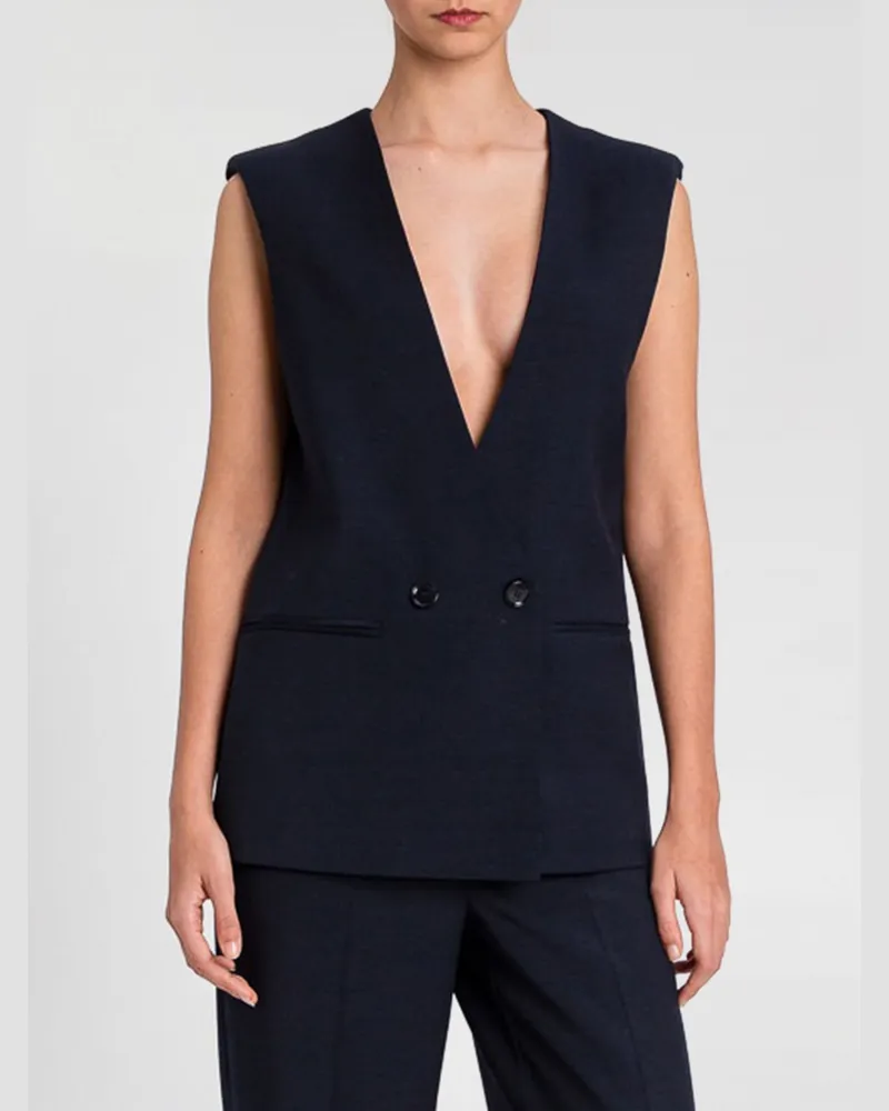 Twin-Set Weste damen Blau
