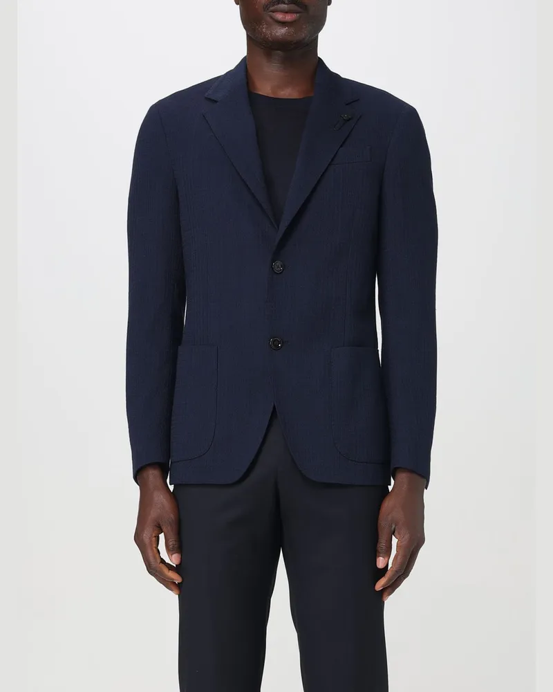 LARDINI Blazer herren Blau