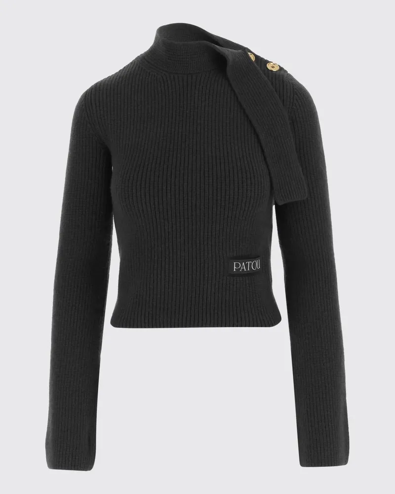 Patou Pullover damen Schwarz