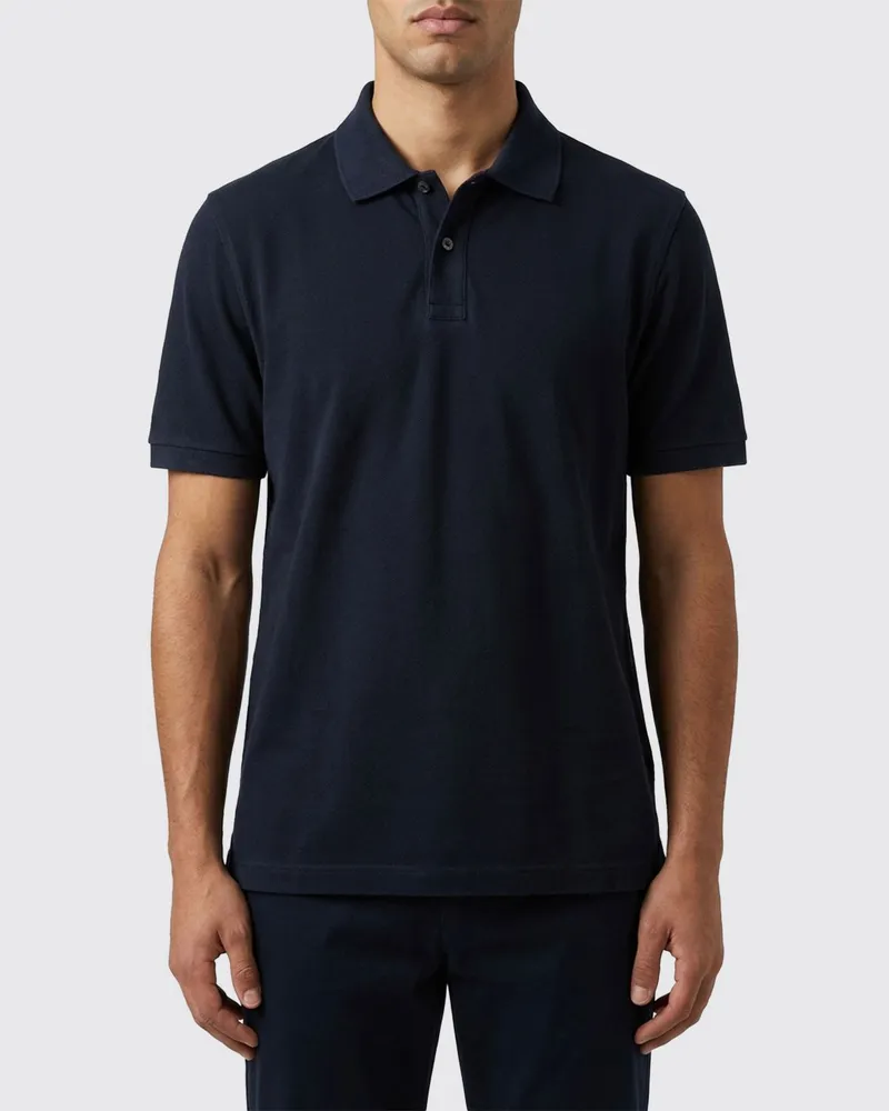 Fedeli Polo herren Blau