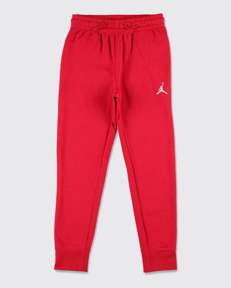 Nike Slim Fit Jogginghose von für Kinder aus recycelten Materialien mit Logo Rot