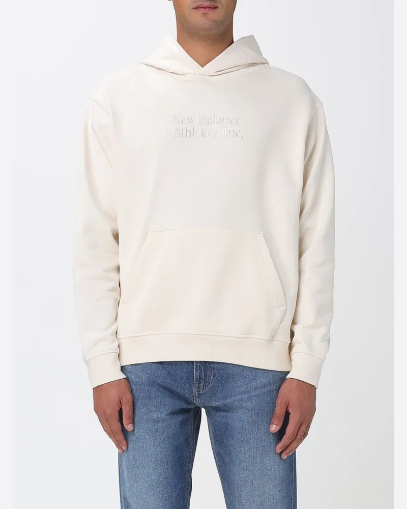 New Balance Pullover herren Weiß