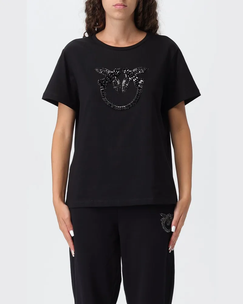 Pinko T-shirt damen Schwarz