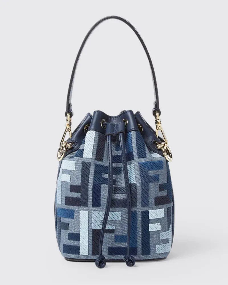 Fendi Schultertasche damen Blau