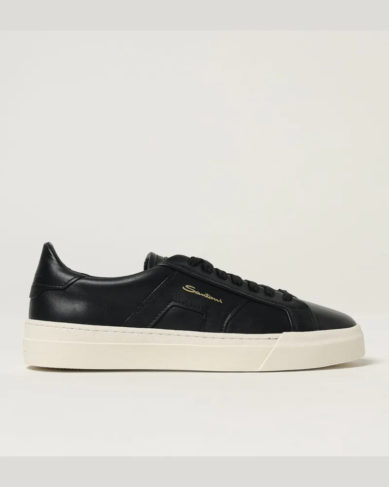 Santoni Sneakers herren Schwarz