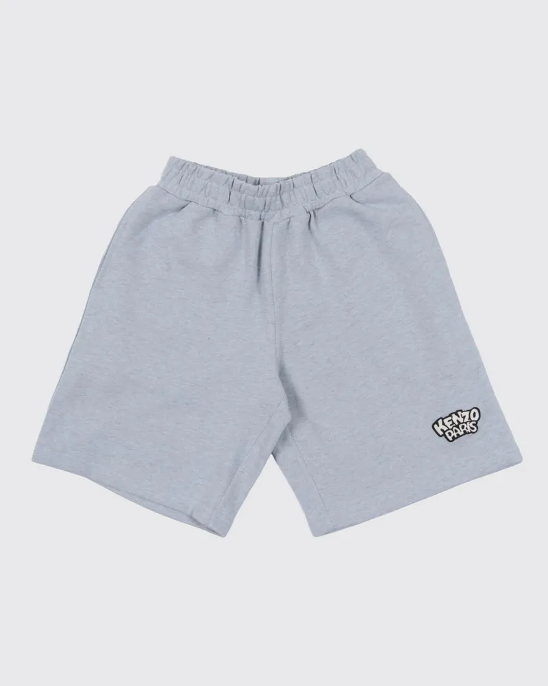 Kenzo Baumwoll-Shorts Hellblau