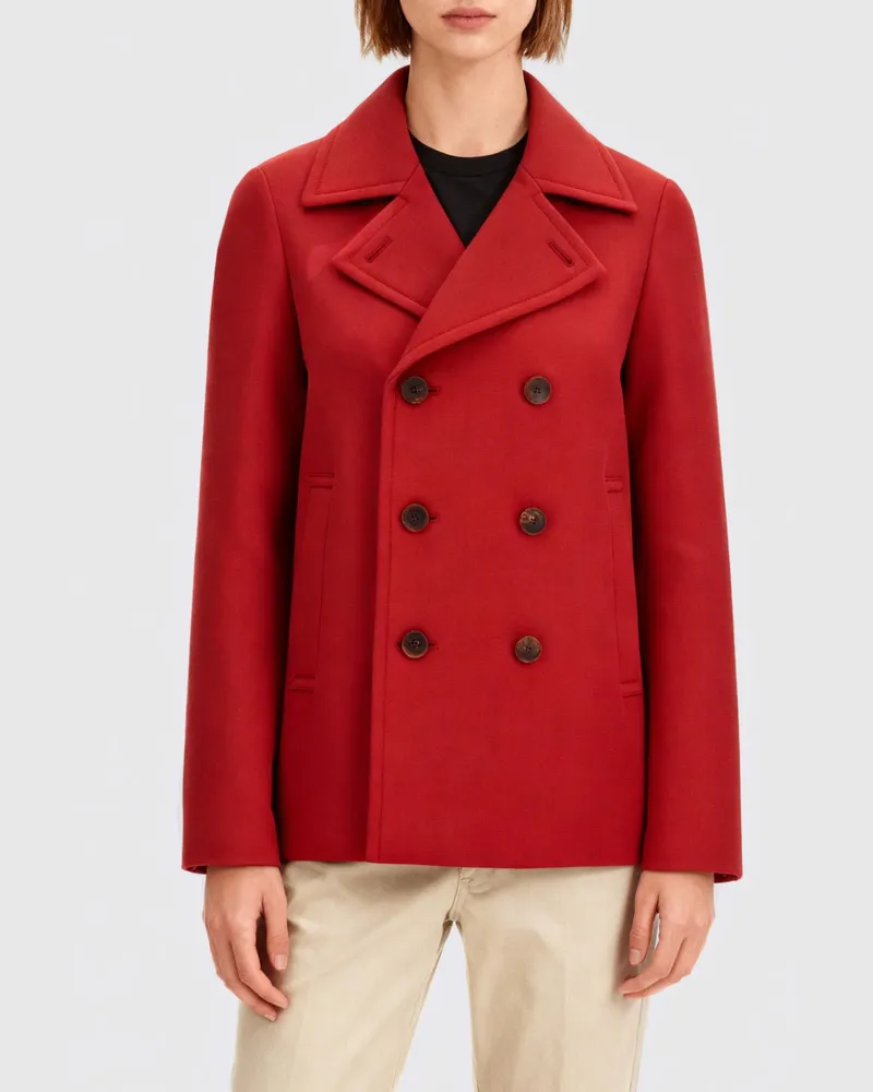 AURALEE Trenchcoat damen Rot