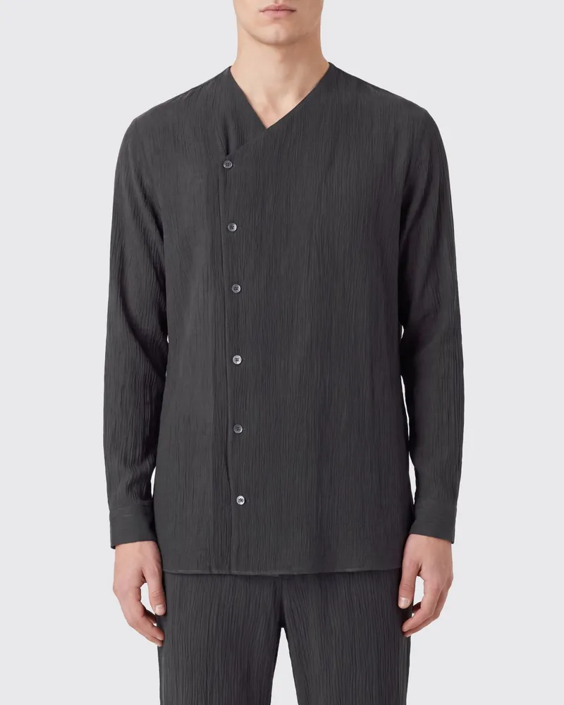 Emporio Armani Hemd herren Schwarz