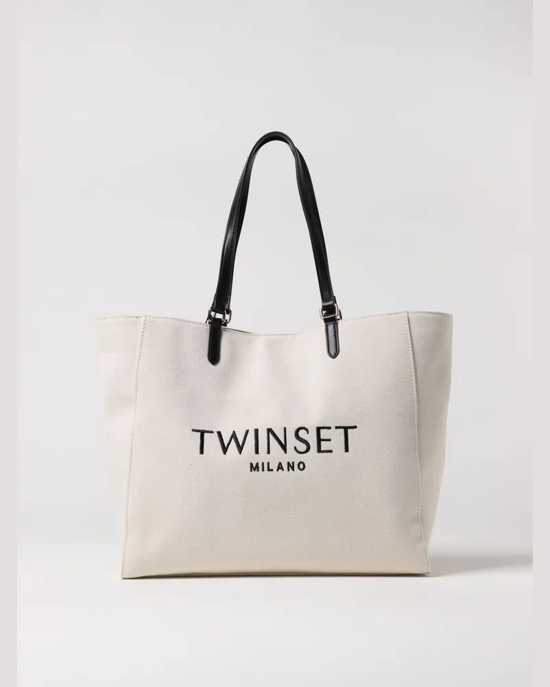 Twin-Set Schultertasche damen Natural