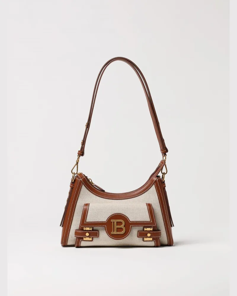 Balmain Schultertasche damen Natural
